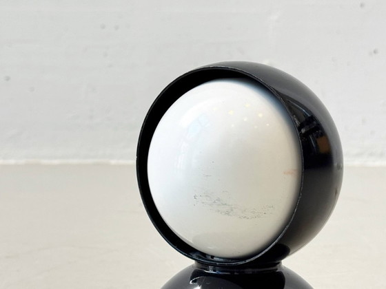 Image 1 of Eclisse table lamp in black by Vico Magistretti for Artemide, Italy, 1960s