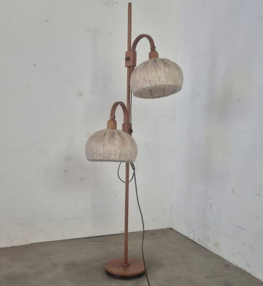 Danish design teak stable lamp
