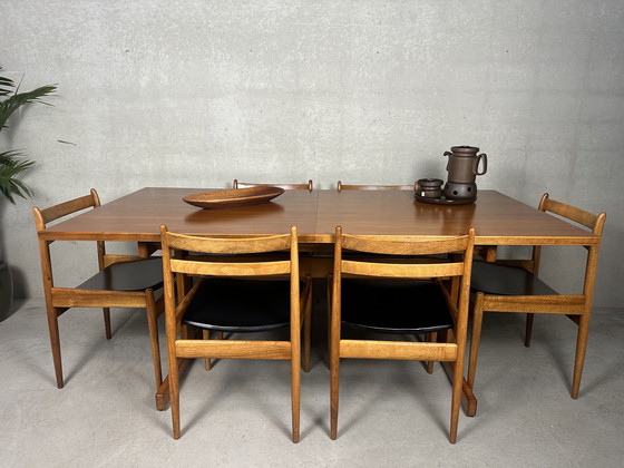 Image 1 of Vintage dining room set - Van Den Berghe Pauvers 1966