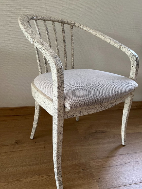 Image 1 of 4 x vintage Paco Capdell 1980s dining chairs 