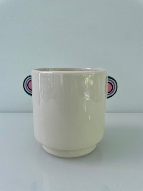 Flower pot with ears - playful design with a wink