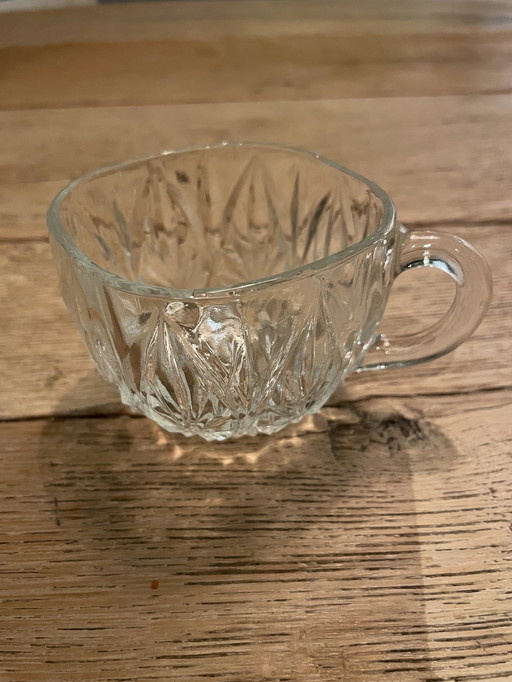 Set di 9 ciotole da punch Hazel Atlas Williamsport