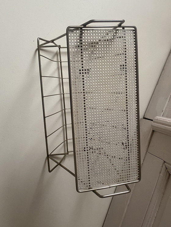 Image 1 of Vintage plantentafeltje,; tijdschriften rek ; Palestro jaren 60