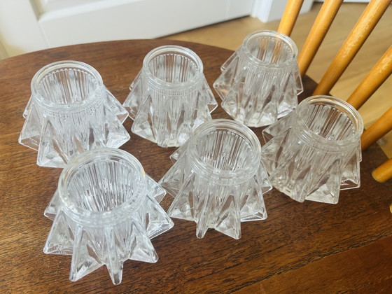 Image 1 of Vintage glass lampshades 1940s / 1950s