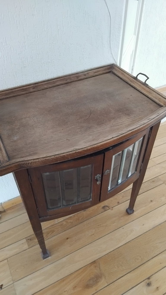 Image 1 of Antique tea cabinet