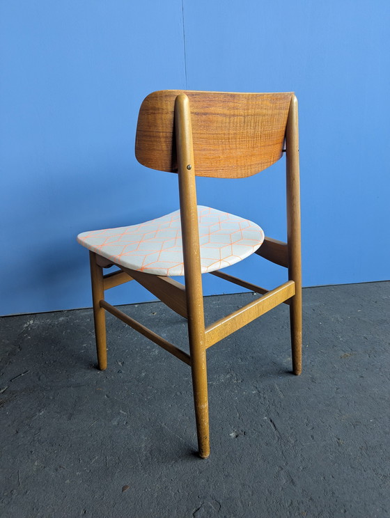 Image 1 of Vintage midcentury stoel, 1960s Denemarken 