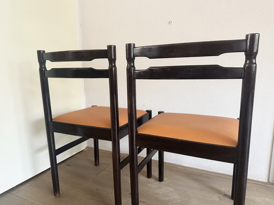 Image 1 of 2 x mid-century design eetkamerstoel 