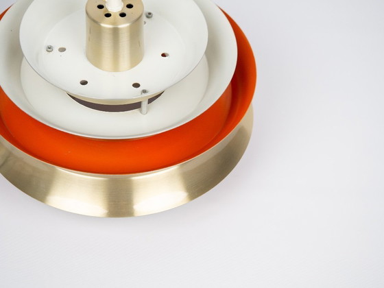 Image 1 of Lampada a sospensione vintage svedese Trava di Carl Thore, Granhaga, anni '60