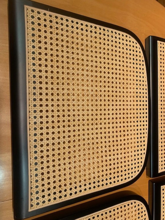 Image 1 of Siège de rechange, modèle Breuer, noir. Lot de 4