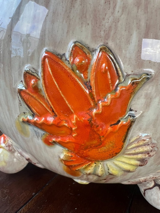 Image 1 of WGP - Bol à punch en grès de Dümler & Breiden - Céramique Höhr-Grenzhausen, contenance env. 4 l, modèle 1767, vers 1940