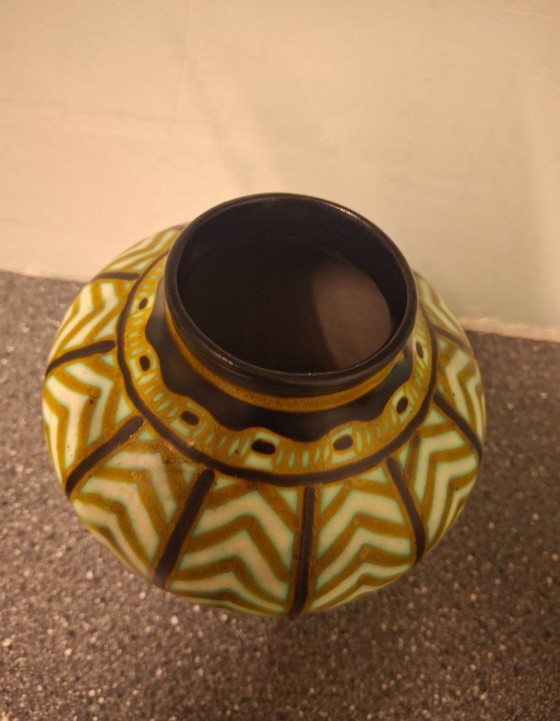 Image 1 of Boch freres keramis jarrón catteau