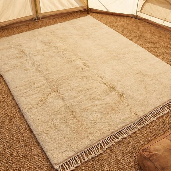 Beautiful simple natural wool rug 200/300, Rugs & carpets, Beige (photo 8 of 8)