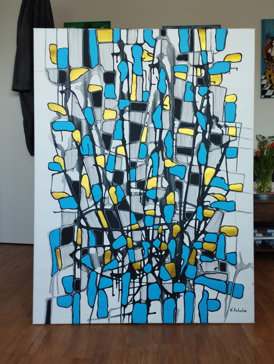 Image 1 of Composición abstracta XXL de Natia Antadze