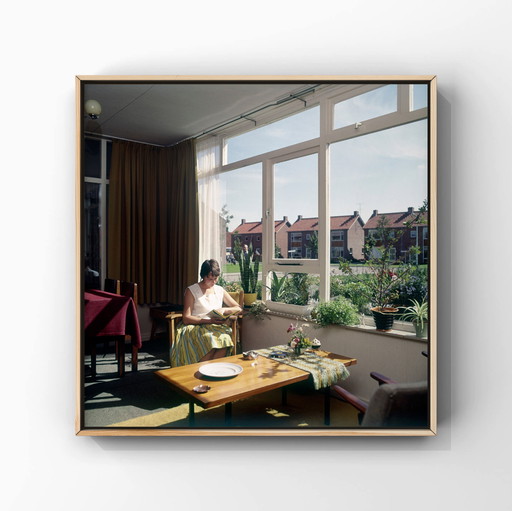 1x Mid-Century Reading Culture Netherlands – Fine Art Print 1963