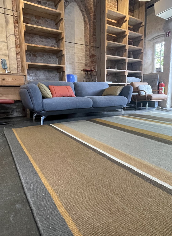 Image 1 of New Brink and Campman Artisan Stack Ochre carpet
