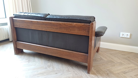 Image 1 of Canapé design en cuir vintage Leolux (Harry de Groot)