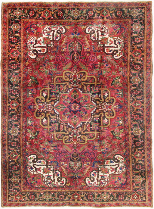 Original hand-knotted Persian carpet Heriz/Heris 330 X 243 Cm Top condition