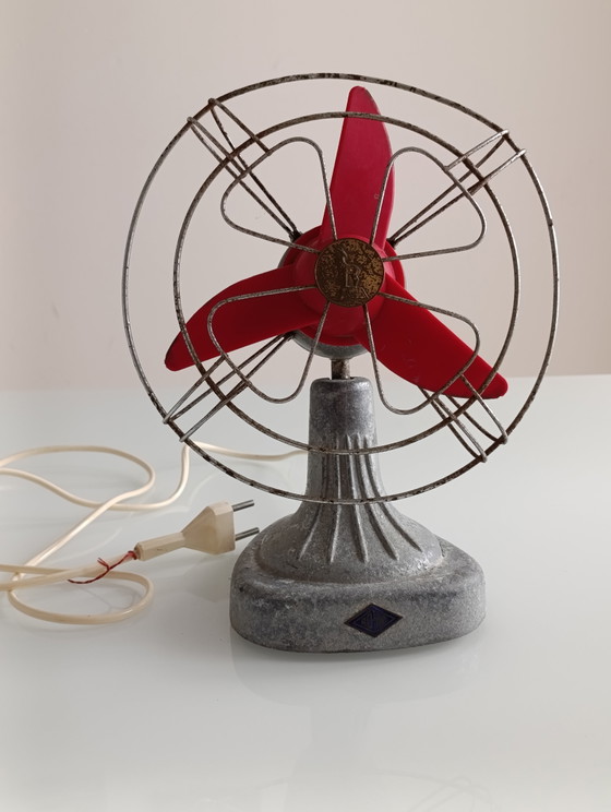 Ro-Re Record Milano Ventilateur Électrique en Métal Moulé Sous Pression - Ventilateur de Table – Objets déco (photo 2 of 15)