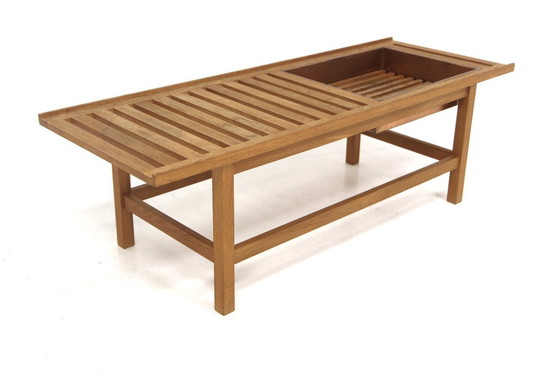 Image 1 of Scandinavian oak bench, Sweden, 1960