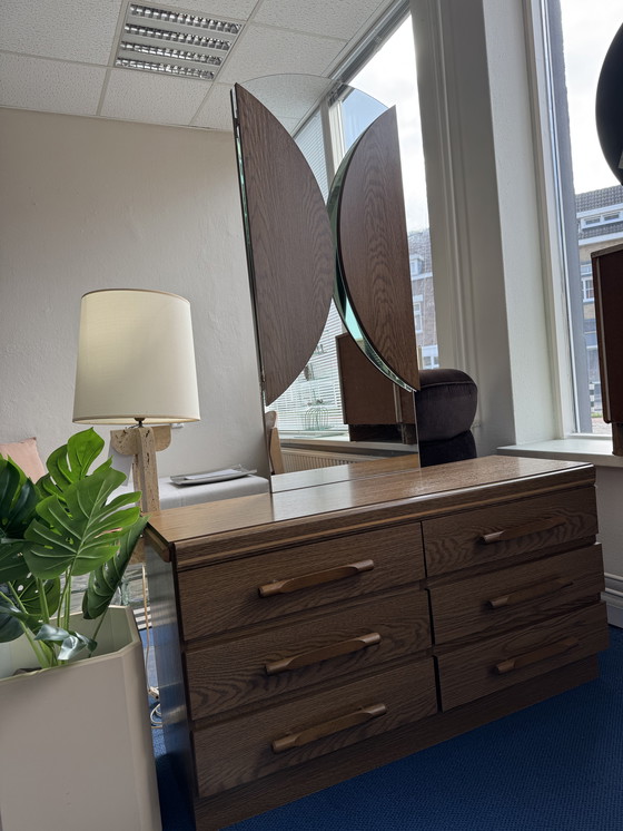 Image 1 of Vintage dresser with mirror