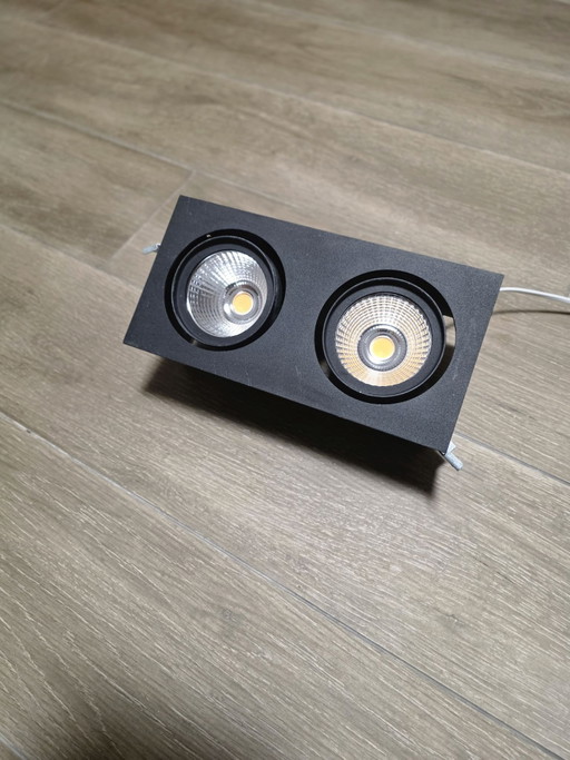 Spot Encastré Double LED MODULAR LIGHTING Marcel + Driver TCI