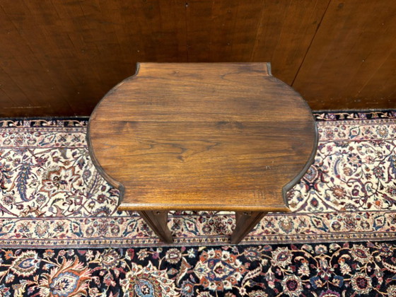 Art Nouveau Side table – Wood (photo 6 of 6)