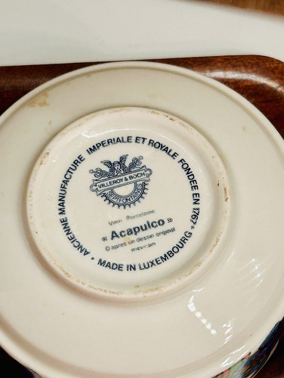 Image 1 of Villeroy &amp; Boch Vintage Acapulco Lattiera e tazza