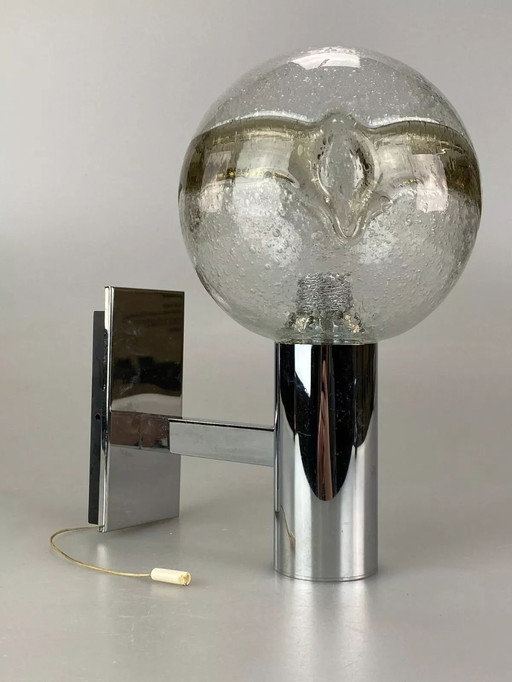 60s 70s wall lamp ball lamp lamp luminaire Sölken Leuchten Space Age 60s