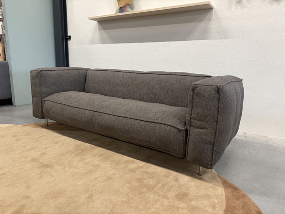 Image 1 of Gelderland 6400 Sofa 3 Seater Kvadrat Moss fabric 230