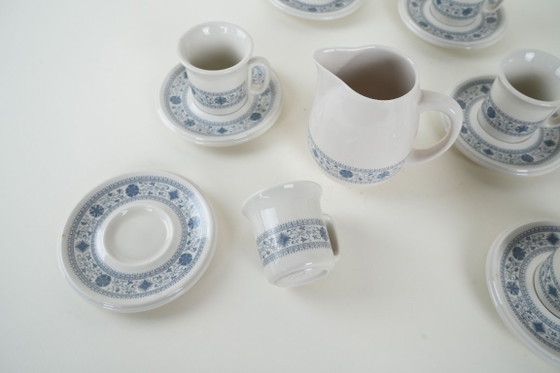 Image 1 of Service à thé (théière et tasse), design italien, années 1970, fabriqué en Italie