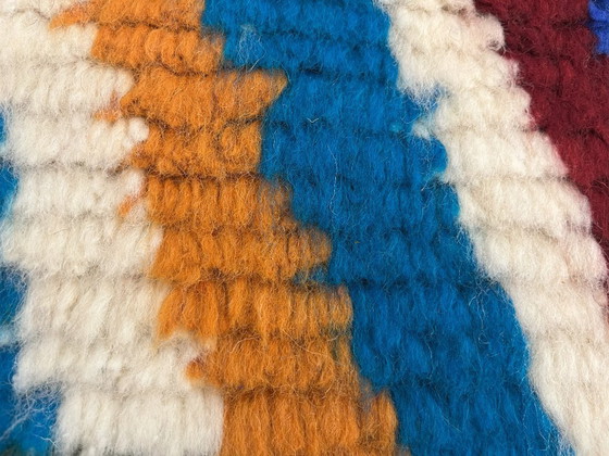 Image 1 of Berber Vloerkleed - 251 cm x 156 cm - gekleurde Wol