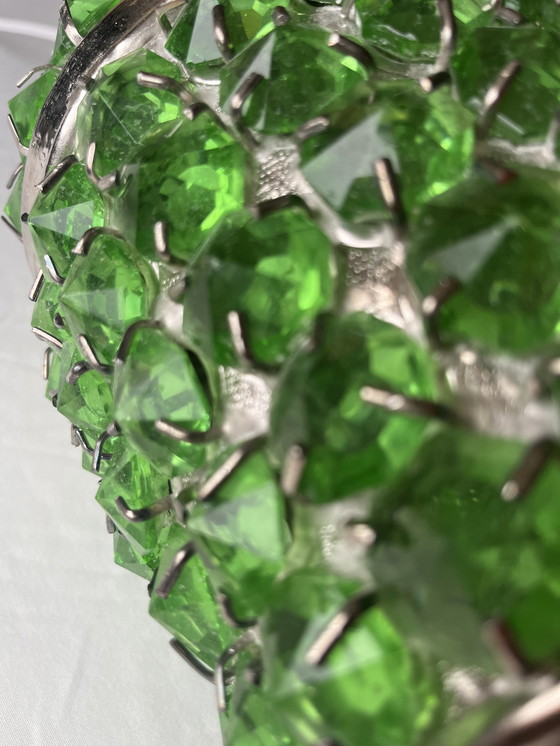 Image 1 of Suspension en verre vintage