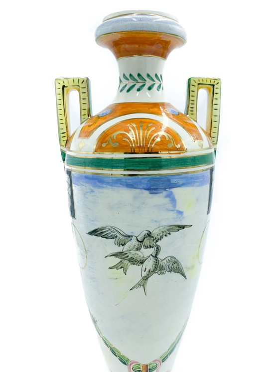 Vase en céramique des années 1930 de Colonnata, Toscane – Rustic (photo 6 of 7)