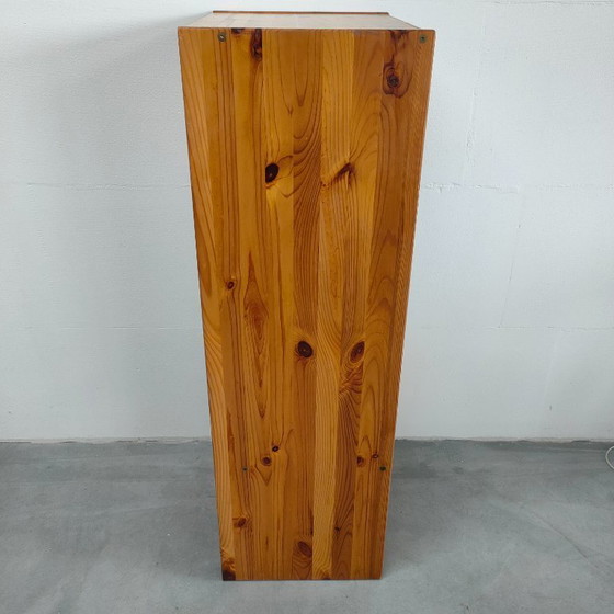 Image 1 of Vetrina svedese vintage Ikea anni '70/'80 in legno di pino