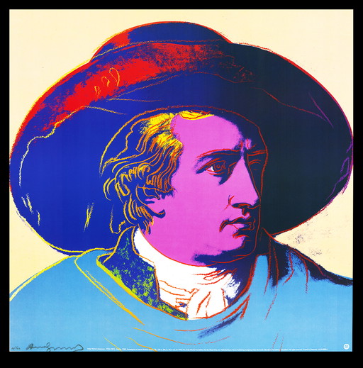 Warhol, Andy - Johann Wolfgang von Goethe - Impression d'art