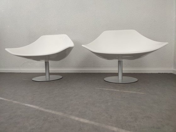 Image 1 of Set design draai fauteuils Ton Haas (NL 1959)