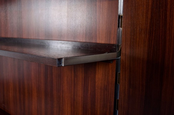 Image 1 of Modulaire plank van palissanderhout, ICO PARISI, jaren 1960, uitgever MIM ROMA