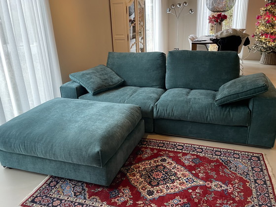 Image 1 of Reposapiés azul verdoso Melchor