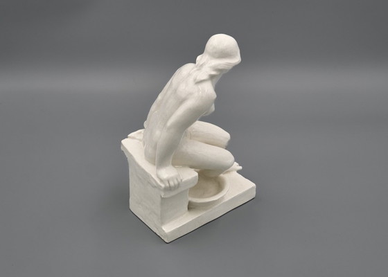 Image 1 of Ceramic Woman Sculpture by Břetislav Benda
