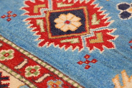 Image 1 of Origineel handgeknoopt Kazak Diyar tapijt 201 x 146 cm Topconditie