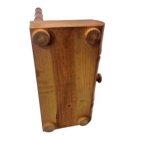 Image 1 of Vintage Franse houten tafelspiegel