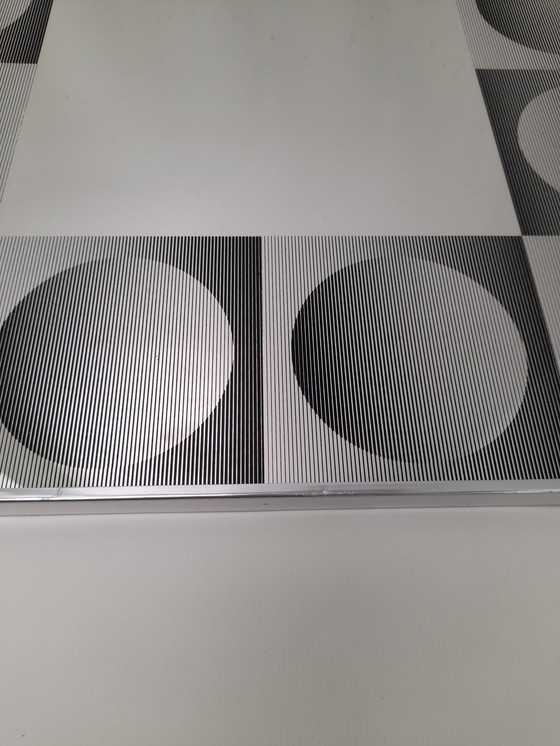 Image 1 of Deknudt optische kunstspiegel uit de jaren 70