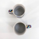 Pair of Big Mugs Scenario Metropol by Barbara Brenner for Rosenthal, 1990s