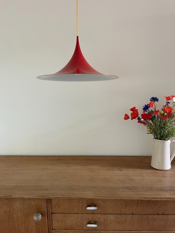 Image 1 of Lampada a sospensione semi vintage (47 cm) - Fog & Morup - Torsten Thorup Claus Bonderup - Lampada di design danese