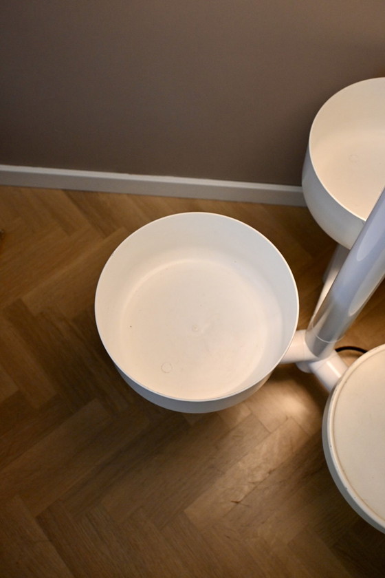 Image 1 of Floor lamp Ypma BV ‘Chantal’ with plant holders, space age 70s