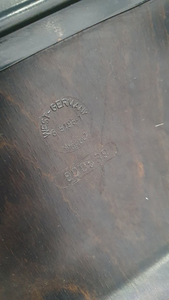 Image 1 of 6x S22 galvanitas thurop pagholz sedia design industriale vintage anni '60