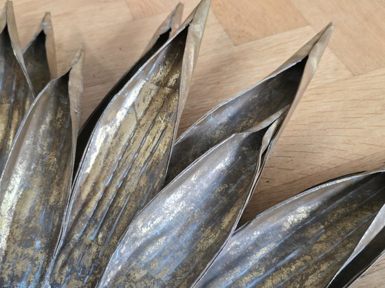 Image 1 of Enorme espejo de mayordomo Sunburst