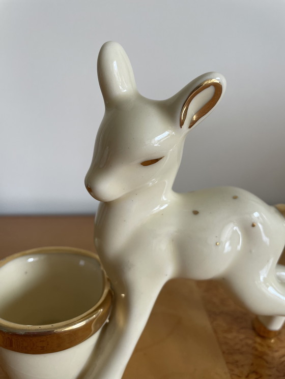 Image 1 of Faon Vintage en Céramique