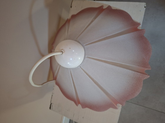 Lampada a sospensione vintage in vetro con sfumatura bianco/rosa – Lampade a sospensione, Glass (photo 4 of 5)