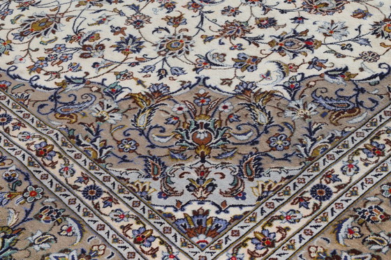 Image 1 of Perzisch tapijt Kashan 3,93 x 2,90 Oosters tapijt fijn nr. 1063